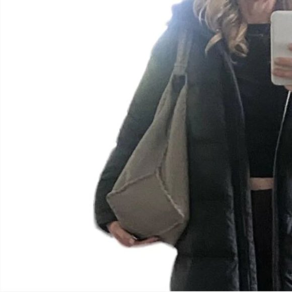 Bottega Veneta Cervo Lavato Deerskin Leather Intrecciatto Trim Hobo Shoulder Bag - Picture 13 of 15